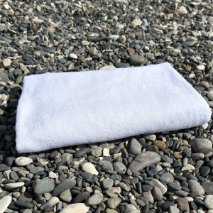 білий банний рушник 70x140 см з бавовни